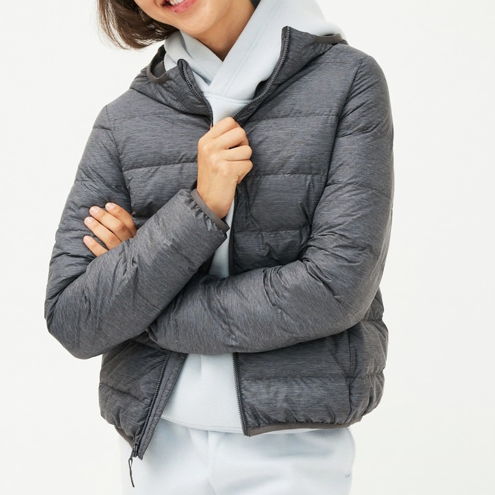 TNA Aritzia The Little Puff - Grey